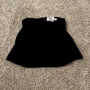Black Princess Polly mini skirt